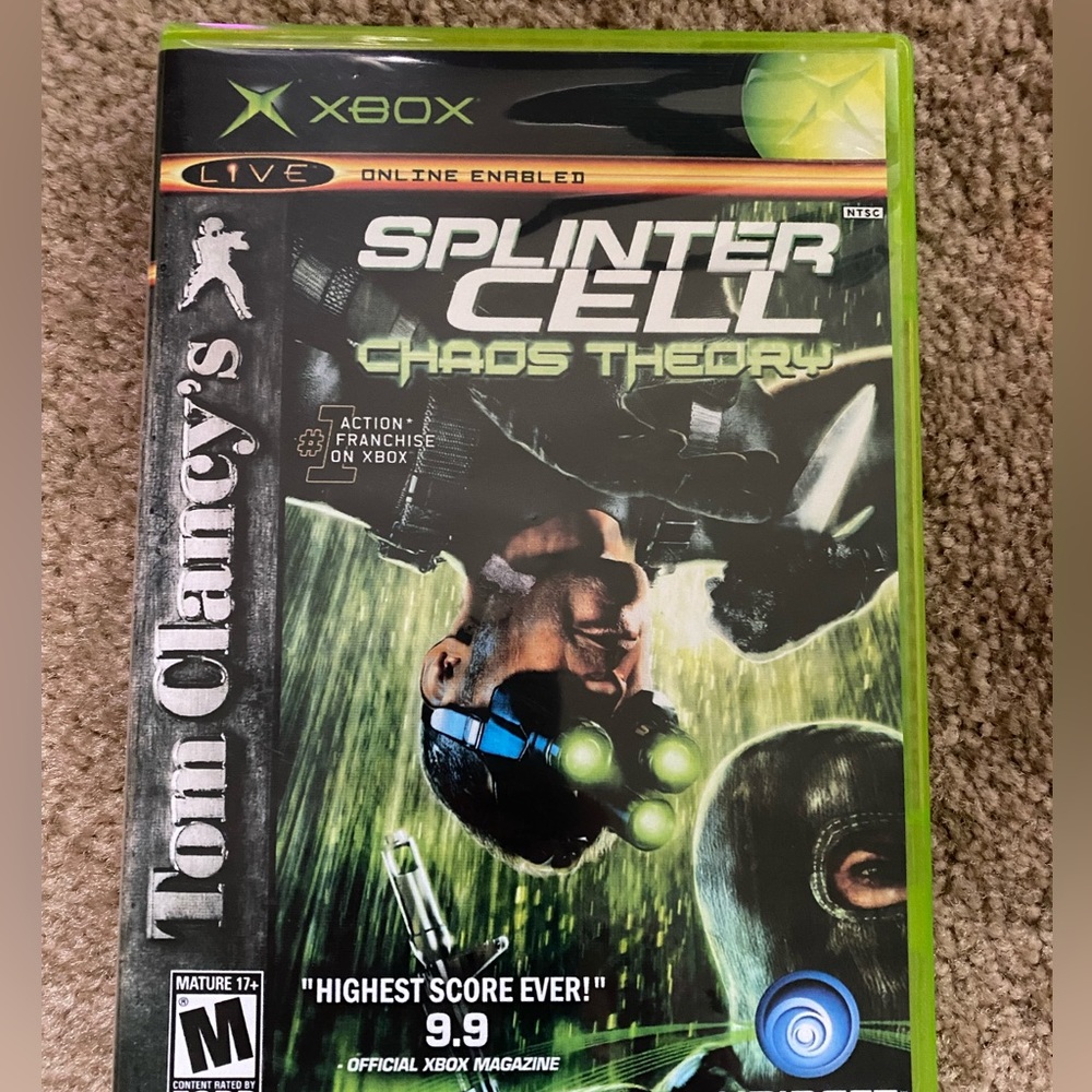 Tom Clancy's Splinter Cell Xbox Game